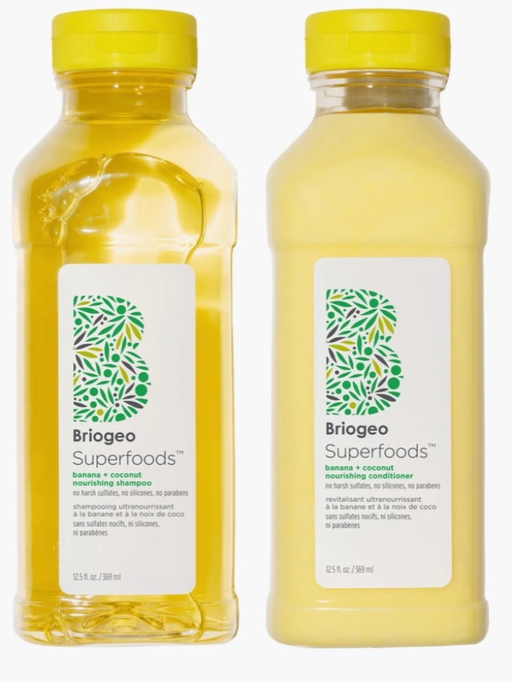 Briogeo Superfoods Banana + Coconut Nourishing Shampoo & Conditioner Duo